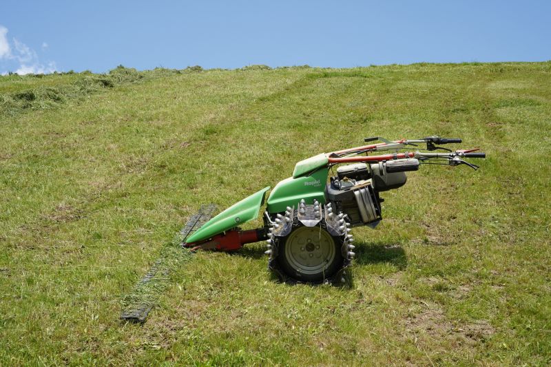 Sloped Area Mowing